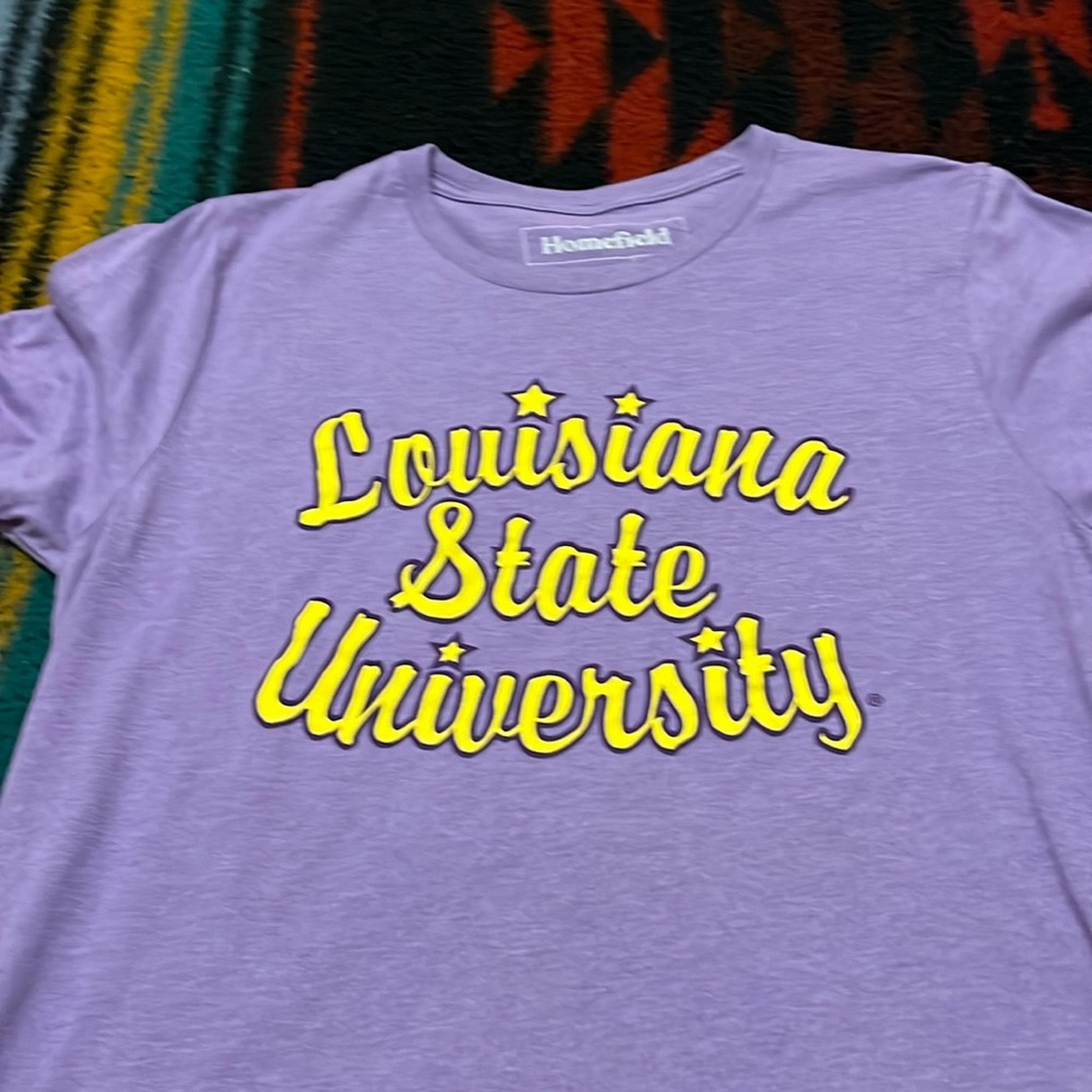 Lsu throwback tee
